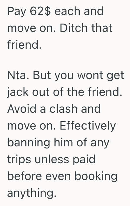 Screenshot 2025 06 10 at 9.33.29 AM Friends Agreed To Split The Bill For A Group Trip, But Then One Of The Friends Backed Out At The Last Minute And Refused To Pay